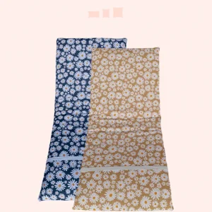 Cojín para Hamaca / Tumbona Acolchado Loneta Margaritas