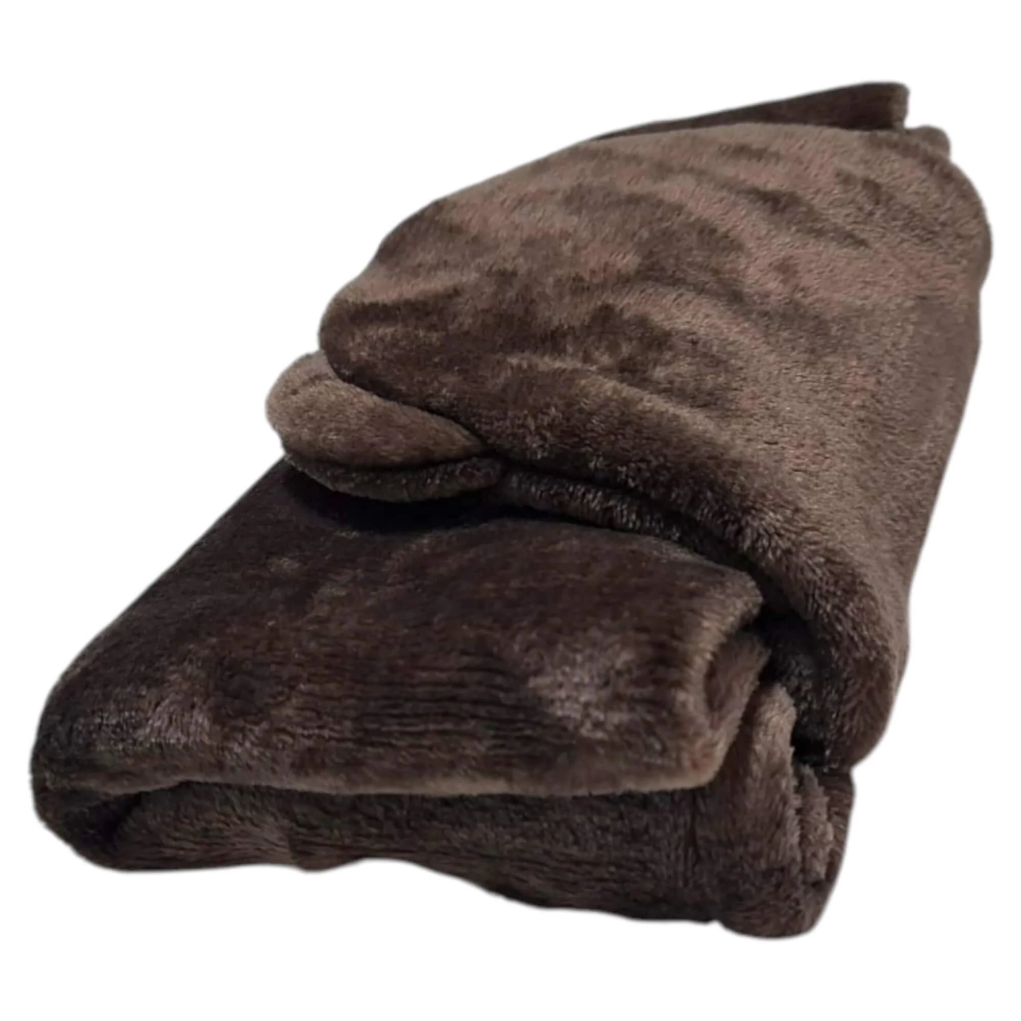 Cobija con Gorro Cary Oso 80x100 cm, Tela polar Café chocolate - Imagen 5