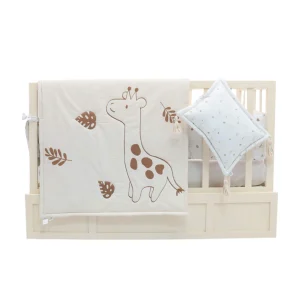 Juego de cuna Cary Jirafa 100% Algodón