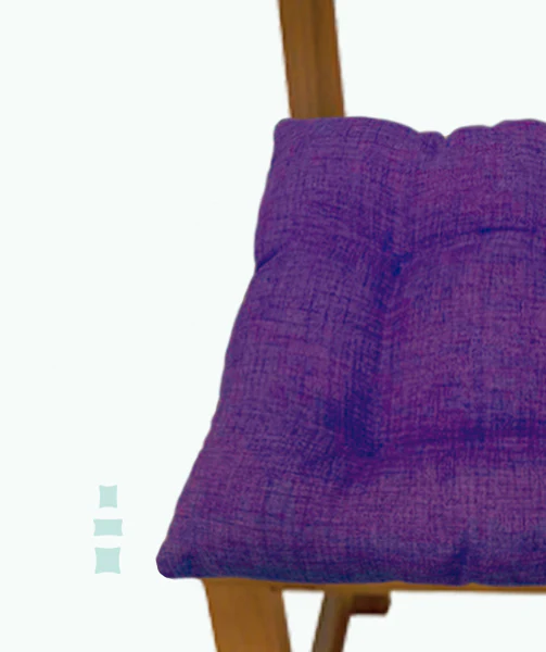 18 Cojín Asiento Colchón Silla F. Liso 02 - Imagen 2