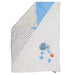 Edredon Borrega Cary Astronauta Cuna Viajera 70x100 cm