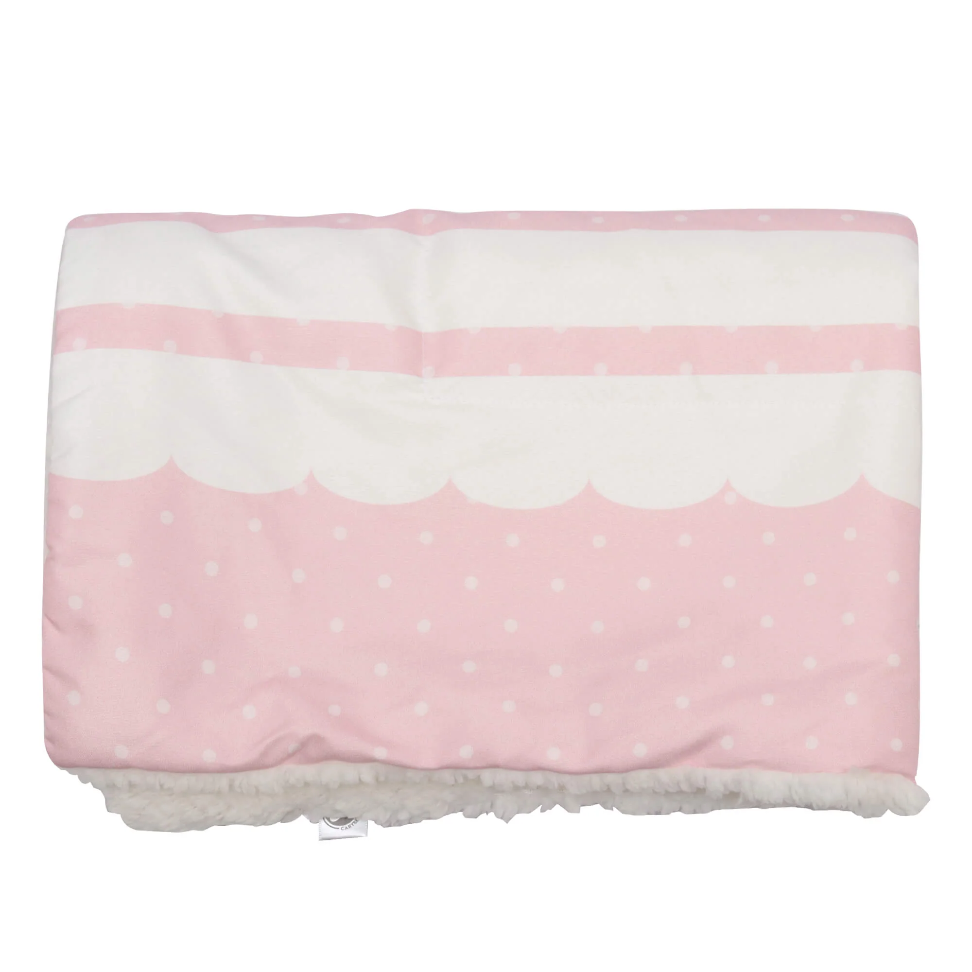 Edredon Borrega Rose Cuna Viajera 70x100 cm - Imagen 5